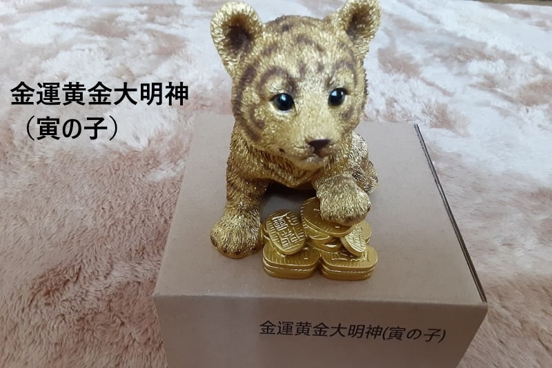 金運黄金大明神（寅の子）買ってみた