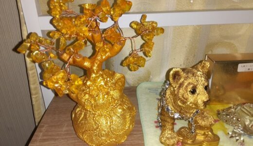 【招財樹 縁起物】金のなる木（シトリン）で金運アップ！