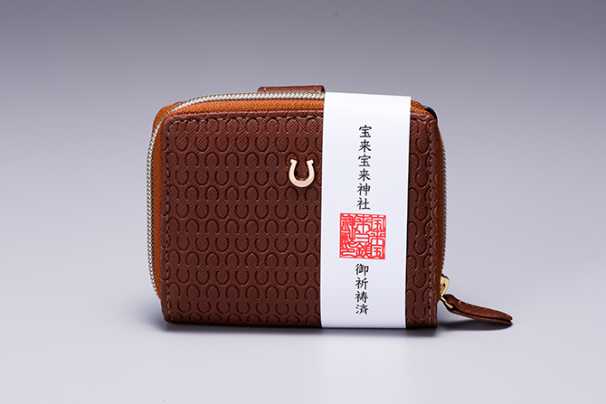 金運馬蹄財布二つ折り財布